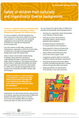 Safety of Children from Culturally and Linguistically Diverse Backgrounds